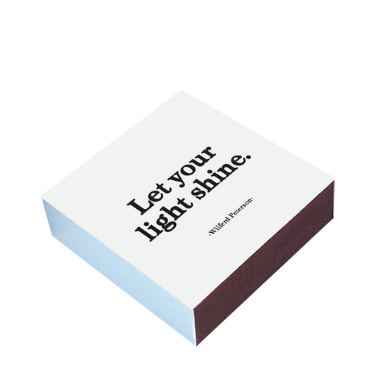 Inspirational Matchboxes - Let Your Light Shine