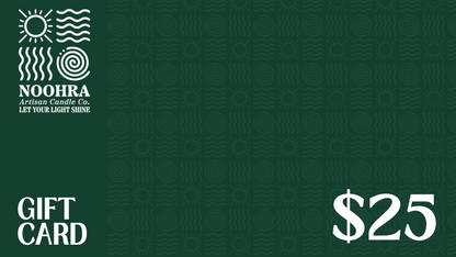 Noohra Candle Co. gift card for online  purchases