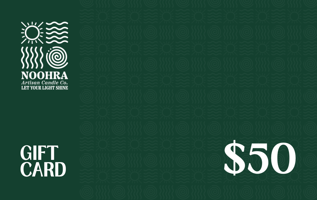Noohra Candle Co. gift card for online  purchases