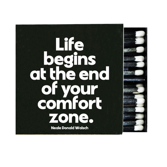Inspirational Matchboxes - Comfort Zones