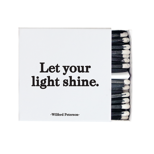 Inspirational Matchboxes - Let Your Light Shine