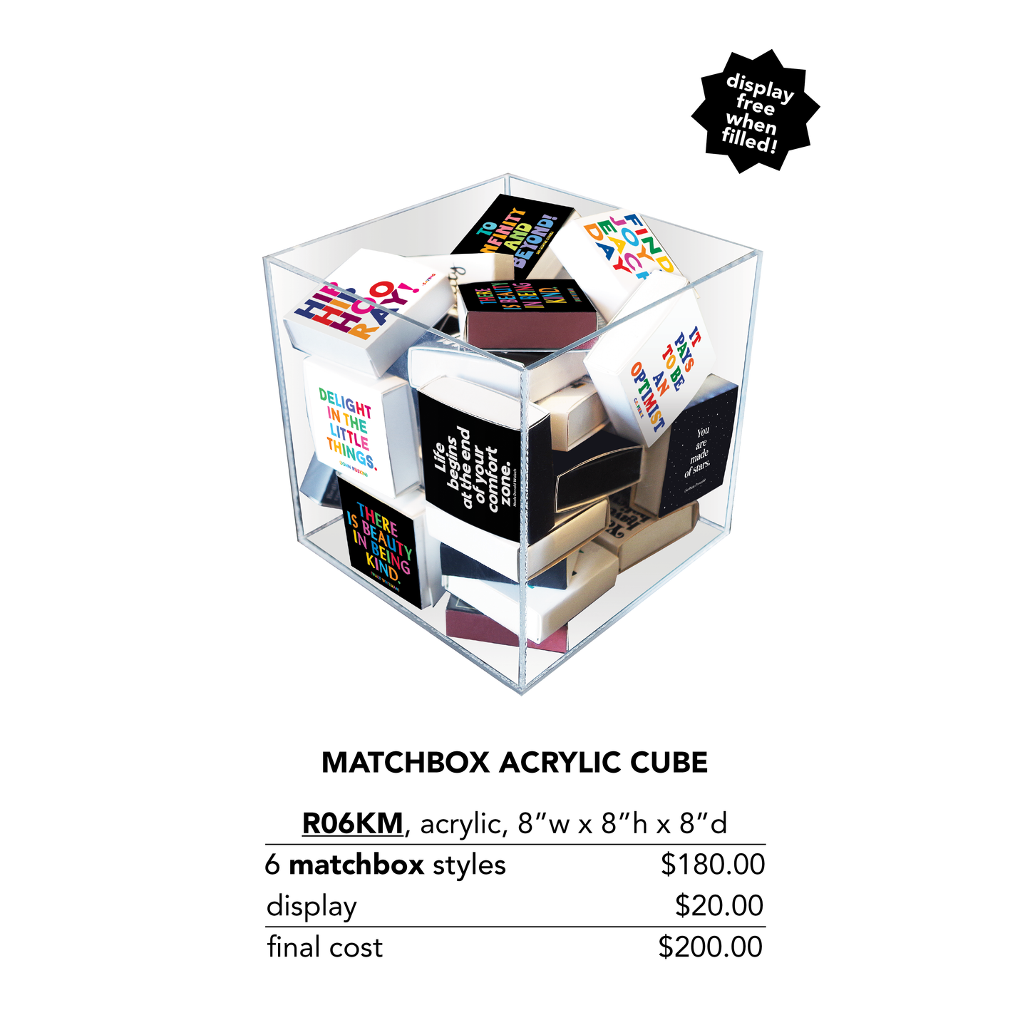 Inspirational Matchboxes - Comfort Zones