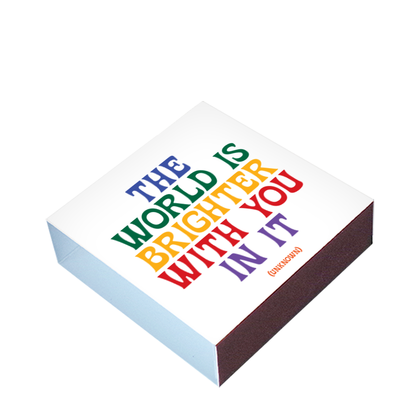 Inspirational Match - The World Is Brighter