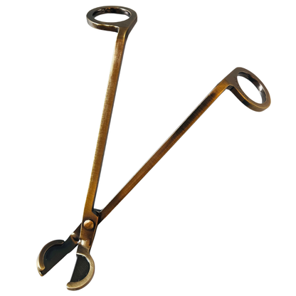 Wickman wick trimmer in antique brass  finish