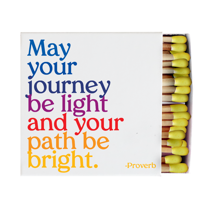Inspirational Matchboxes - Journey Be Light 