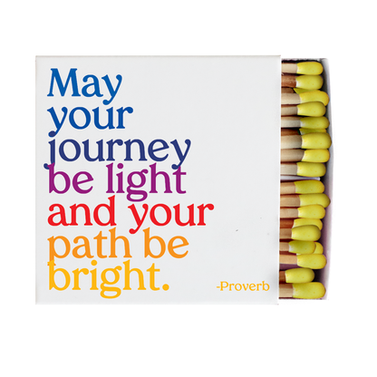 Inspirational Matchboxes - Journey Be Light 